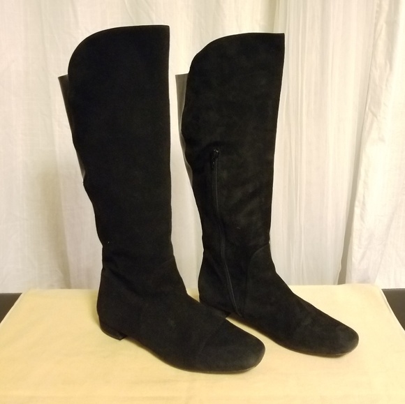 Stuart Weitzman Shoes - STUART WEITZMAN Suede Leather knee Boots